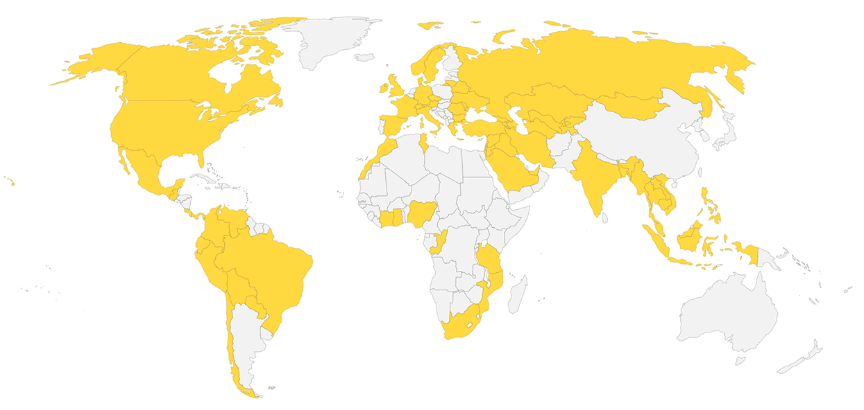 Pechtl International - Countries