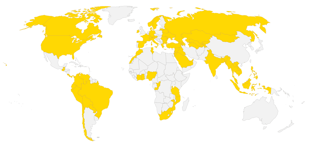 Pechtl International - Countries